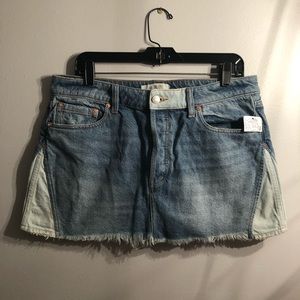 *Never Worn* Free People Jean Skirt